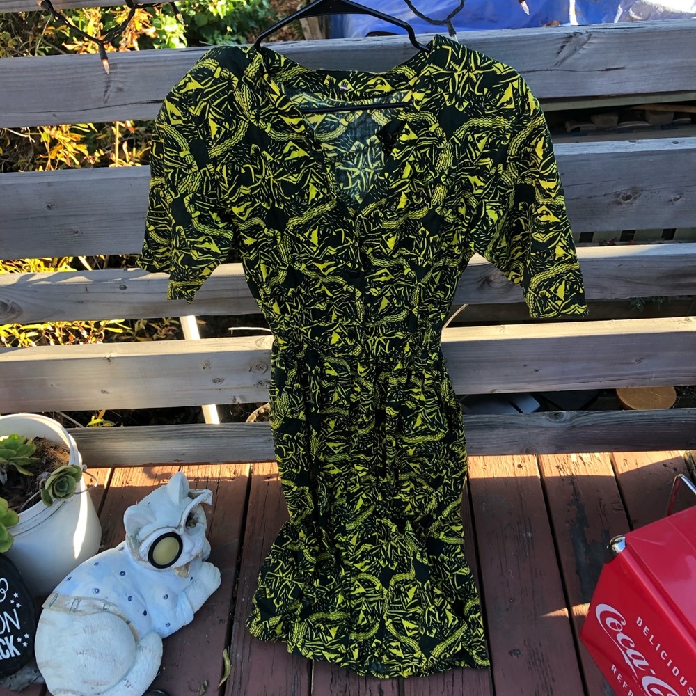 Golden girls cinched waist dress